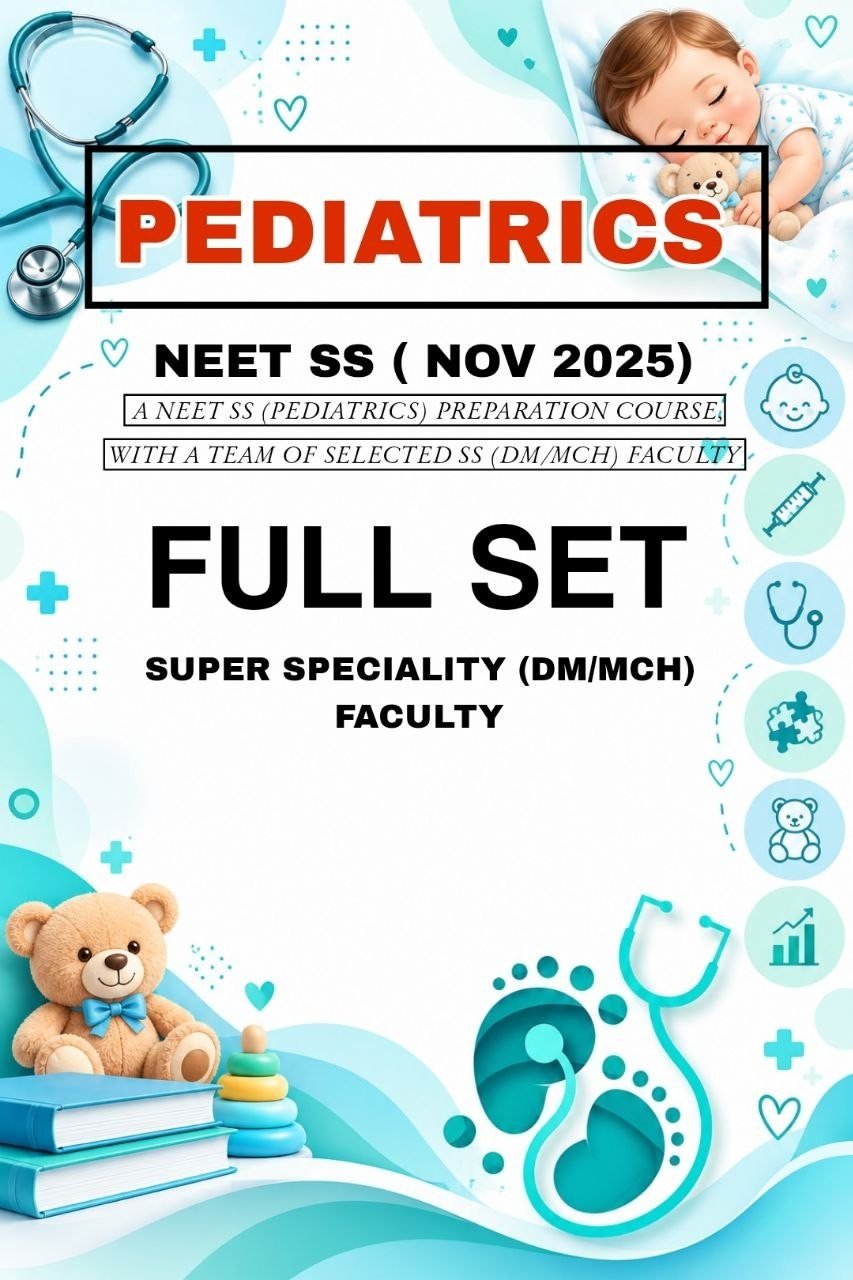 PEDIATRICS - FULL SET - SS NOTES